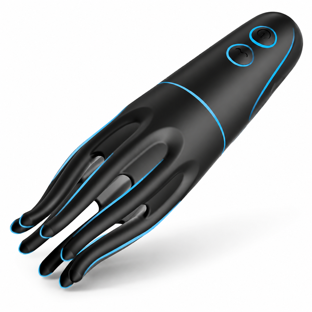 Elektro Schock Penis Trainer Vibrator mit 10 Vibrationsmodi & 6 Elektrostimulation