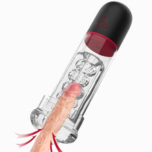 Load image into Gallery viewer, 2 IN1 9 Vibration 3 Saugmodi Penispumpe S-HANDE