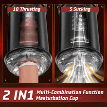 Load image into Gallery viewer, Eder - Automatic Sucking Thrusting Detachable Masturbator