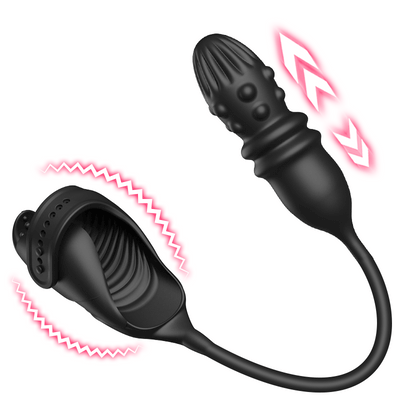 Arthur - Thrusting & Vibrating Glans Trainer for Intense Penis and Anal Stimulation