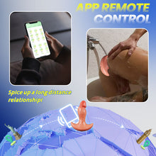 Load image into Gallery viewer, APP &amp; Remote Control 360° Rotating Vibrating Butt Plug Anal Dildo
