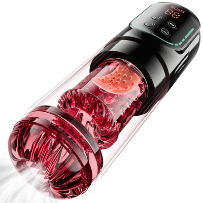 Cinder - Thrusting Rotating Sucking Vibrating Licking Blowjob Stroker