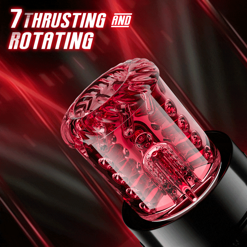 Cinder - Thrusting Rotating Sucking Vibrating Licking Blowjob Stroker