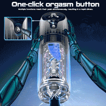 Load image into Gallery viewer, 9 Rotating &amp; 4 Suction &amp; Licking Pocket Pussy One-Touch Boost Automatic Male Masturbator
