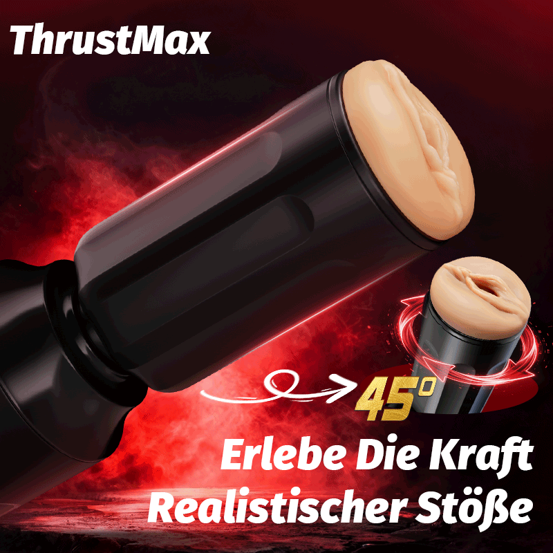 ThrustMax - Freihändig nutzbarer Vollautomatischer Masturbationsbecher (mit Ständer)