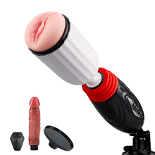 Load image into Gallery viewer, Stella - 2-in-1 stoßende beheizte Paar-Sexmaschine mit Fernbedienung