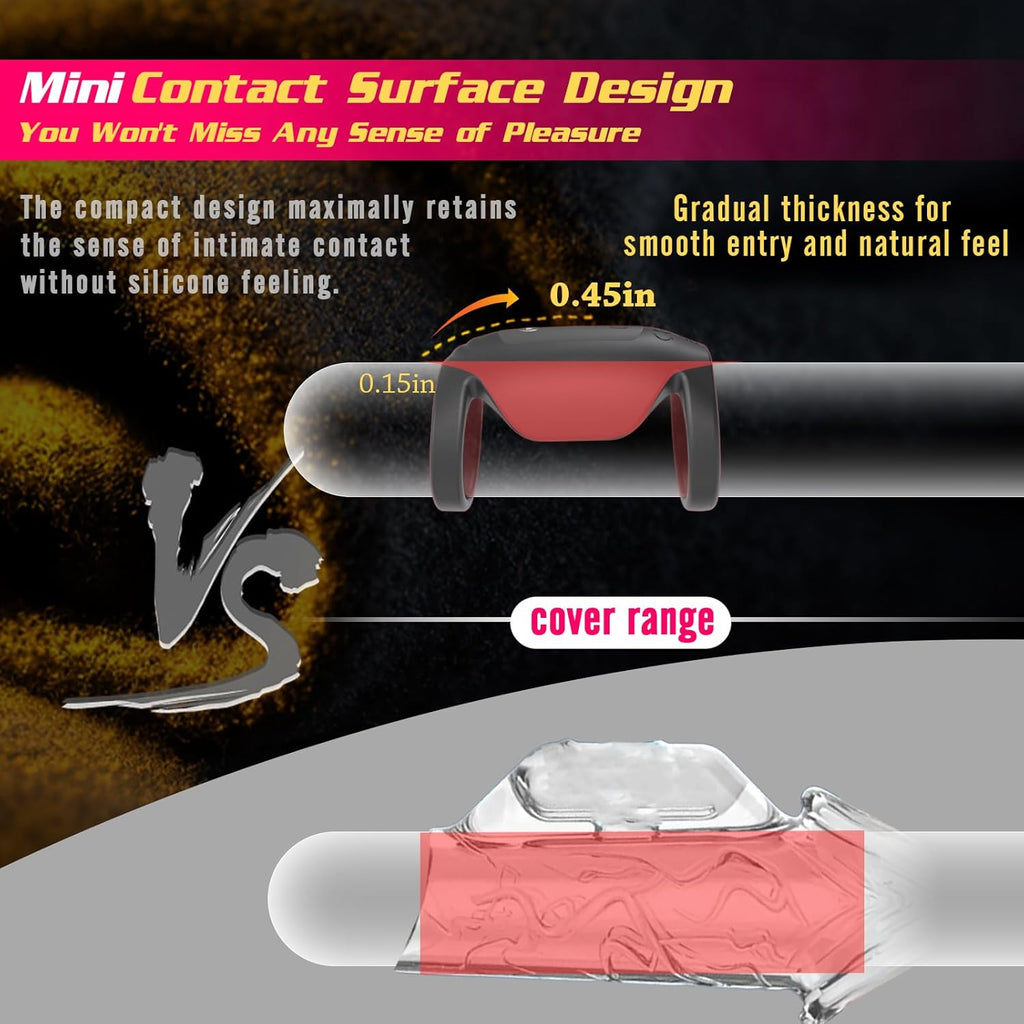 2 IN 1 Elektrischer Penistrainer Vibrator Masturbator mit 10 Kraftvollen Vibrationsmodi