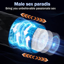 Load image into Gallery viewer, Elektrischer Mastubrator Sex Spielzeug für Männer 7 Schub und Rotationsfunktionen