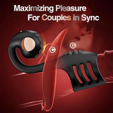 Load image into Gallery viewer, Penisring Vibrator Sex Spielzeug für Paare, 10 Vibrationsmodi mit Fernbedienung Cockring Penistrainer Prostata Massage Klitoris Stimulator Frauen, zur Erektion Verbessern Verzögerte Ejakulation