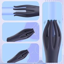 Load image into Gallery viewer, Male Vibrator Sex Toys - Magnetic Penis Vibrator with 10 Modes Vibration, 3-in-1 Penis Massager for Masturbation Prolong Endurance and Massage, Blue Silicone Waterproof Mens Vibrator