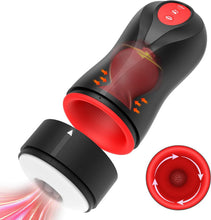 Load image into Gallery viewer, Electric Masturbator Cup,Masturbating for Men with 10 Vibrations,5Suction Modes, Masturbating for Men, Masturbating for Men Solo Pocket Pussy Masturbators, Trainer, Sex Toy for Couples