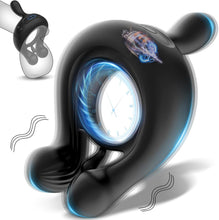 Load image into Gallery viewer, Penisring Vibrator, Penis Ring Sex spielzeug für Die Paare Penis Massagegerät für Langwährende Erektion, Sex Spielzeug für Die Männer mit 9 Vibrationsmodi, Erotisches Sexspielzeug Sex Toyset Damen