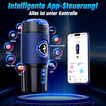 Load image into Gallery viewer, KI-Interaktion 360° Schnellheiz Masturbator Sex Spielzeug für die Männer, Masturbieren für Männer 5 Intensiver Teleskopfunktion Sexspielzeug, Realistische Masturbatoren Liner Abnehmbare Sex Toys