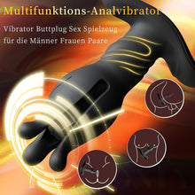 Load image into Gallery viewer, Anal vibrators for men, prostate stimulation, anal plugs for men, vibrating butt plugs, sex toys with Tension Shock function, sex toys for men, anal vibrators, anal dildos
