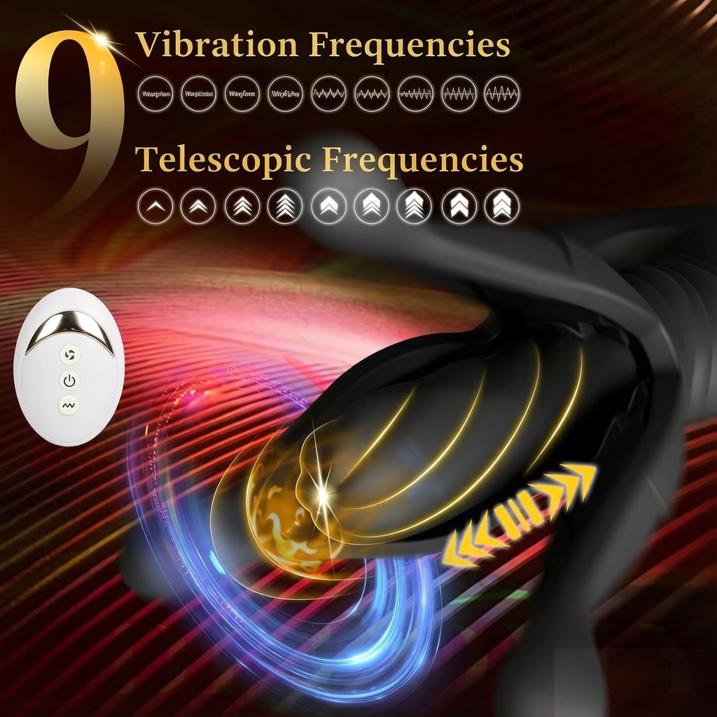 Anal vibrators for men, prostate stimulation, anal plugs for men, vibrating butt plugs, sex toys with Tension Shock function, sex toys for men, anal vibrators, anal dildos
