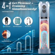 Load image into Gallery viewer, Penis Pump Sex Toys for Man - Masturbator Male Sex Toys Extender, Male Masturbator Penis Pump, Pussy Vacuum Enlarger with Erectile Dysfunction, Masturbators Realistic with 5 Sucking &amp; 7 Vibration