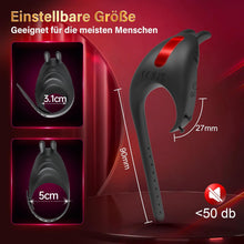 Load image into Gallery viewer, Sex Toys Anneau Penien - Anneau Homme Sextoyse Homme Sex et Rabbit, 7 Modes Sextoyse Couple Plaisir Anneaux de Pénis, Sextoy Anneau Vibrant Pénis Clitoridienne Sex Toyspour Pour Homme Sex Toýs Couple