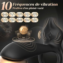 Load image into Gallery viewer, Anneau Penien - Anneau Homme Vibrant Sex Toýs Couple Homme, 10 Modes Sextoyse Homme Sex Toys, Anneaux de Pénis Sextoyse Couple Plaisir, Sex Toyspour Pour Homme, Anneau Vibrant Pénis Clitoridienne