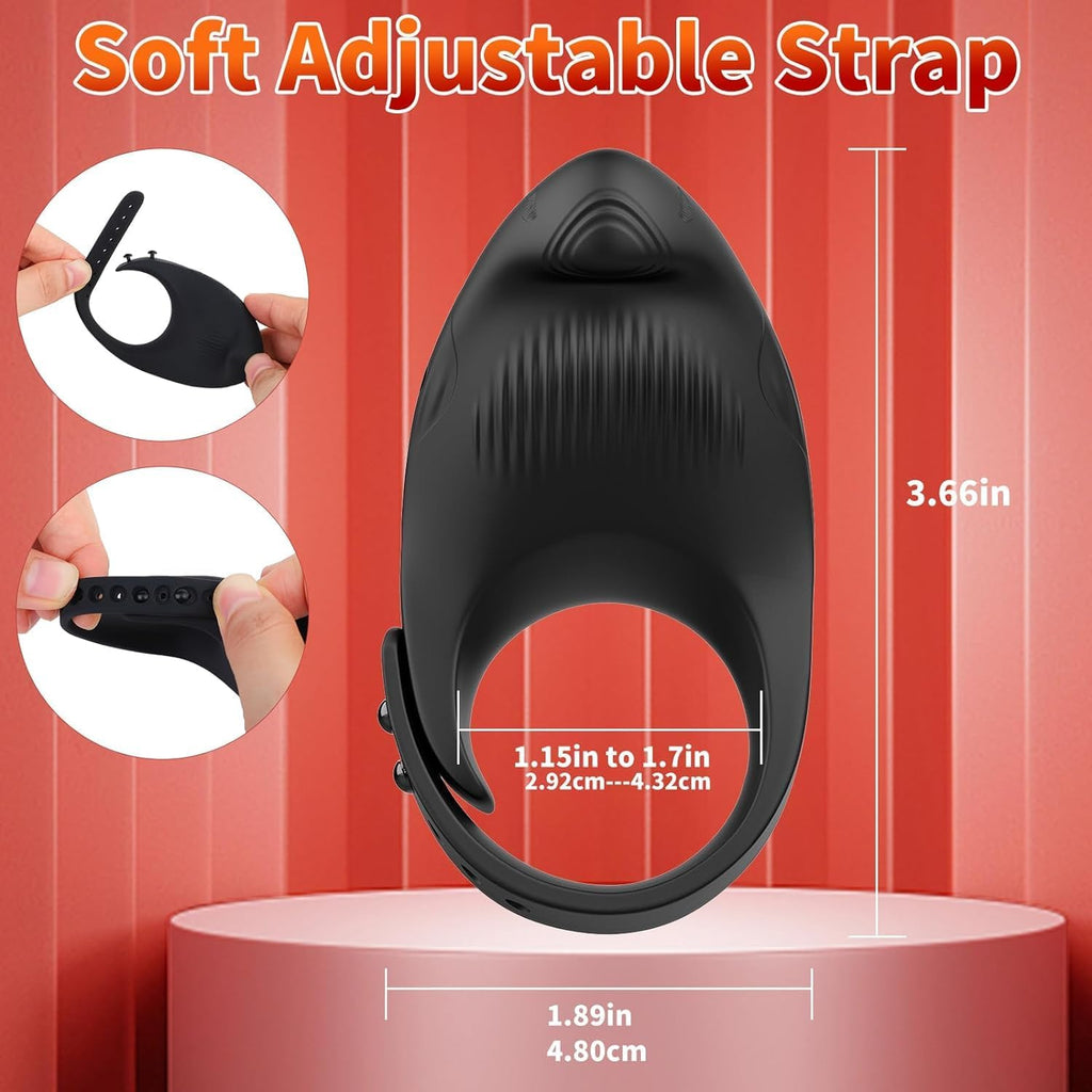 Sex Spielzeug für Paare- Penisring Vibrator Sexspielzeug für Paare Extrem Sex, Penis Ring Sex Spielzeug für die Männer Extrem,Sex Toys Cockring Penisring Erotisches Sexspielzeug mit 7 Vibration
