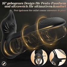 Load image into Gallery viewer, Anneau Penien - Anneau Homme Vibrant Sex Toýs Couple Homme, 10 Modes Sextoyse Homme Sex Toys, Anneaux de Pénis Sextoyse Couple Plaisir, Sex Toyspour Pour Homme, Anneau Vibrant Pénis Clitoridienne