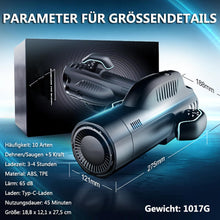 Load image into Gallery viewer, Elektrischer Masturbator Mann Cup Heizfunktion Mit Mit 10 Teleskopisch 10 Saugmodi Für Männer Sex Spielzeug Sexspielzeug Taschenmuschi Penis Masturbatoren Vibrator Blowjob