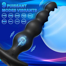 Load image into Gallery viewer, Plug Anal Vibromasseur Sex Toys - 14cm Extenseur plug anus plaisir pour hommes, femmes et couples, jouet sexuel plug anale est livré avec 9 modes de vibration et App Caractéristique, étanche IPX6