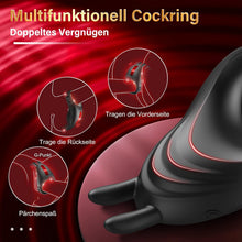 Load image into Gallery viewer, Sex Toys Anneau Penien - Anneau Homme Sextoyse Homme Sex et Rabbit, 7 Modes Sextoyse Couple Plaisir Anneaux de Pénis, Sextoy Anneau Vibrant Pénis Clitoridienne Sex Toyspour Pour Homme Sex Toýs Couple