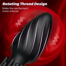Load image into Gallery viewer, Analvibratoren für Man, Prostata Stimulation Männer Analplug Sex Spielzeug für die Männer mit 10 Vibrationen und 10 Rotationsmodi Fernbedienung Anal Plug Dildo für Paare Buttplug Sexspielzeug