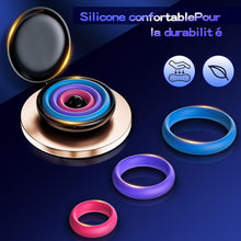 Load image into Gallery viewer, Reusable Silicone Penis Ring - Candy Colours 3 Different Sizes Penis Pump Sex Toys for Couples