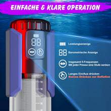 Load image into Gallery viewer, Automatic Pump for Enlargement, Sex Toy for Men, Waterproof Vacuum for Men, Masturbators with 5 Suction Strengths, Stimulator, Larger, Stronger