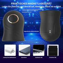 Load image into Gallery viewer, Elektrische Masturbator Cup mit 12 Vibrationsmodi – Taschenmuschi für Männer, Wasserdichter Masturbator mit Spiralstruktur, Vibratorensets Sexspielzeug für Männer Solo &amp; Paare