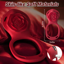 Load image into Gallery viewer, Couples Rose App Remote Control Wearable Vibrator, Couple Women Adult Sex Toys Games for Men, Hands Free Panty Clitoris Vibrator Vibrating Cock Ring, ZOOPLOU BDSM Female Sex Toy
