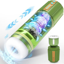 Load image into Gallery viewer, Elektrischer Masturbator Cup mit 8 Rotierende Teleskopfunktion 5 Vibrationfunktion, Sex Spielzeug für die Männer, Vibratorensets Masturbieren für Männer, Sex Toys Taschenmuschi Penis Masturbatoren