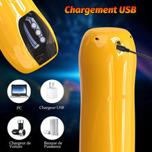 Load image into Gallery viewer, Electric Masturbateurs Masculins Automatique Électrique Sextoyse Homme Sex, 7 Télescopique + Vibrations Masturbeuse Va et Vient, Mains Libres