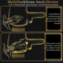 Load image into Gallery viewer, Anal vibrators for men, prostate stimulation, anal plugs for men, vibrating butt plugs, sex toys with Tension Shock function, sex toys for men, anal vibrators, anal dildos