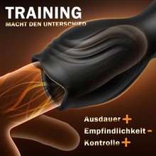 Load image into Gallery viewer, Penis Vibrator mit 10 360°-Rundum-Rotationen und 10 Vibrationen, Sex Spielzeug für die Männer Eichel Stimulation Masturbator Masturbieren für Männer Elektrisch