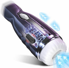 Load image into Gallery viewer, Elektrischer Masturbator mit 7Modi Teleskop &amp; Vibrieren Sex spielzeug für die Männer, Realistischer Penis Stimulator für Männer, Masturbieren für Männer, 3D Realistische Vagina Sexspielzeug