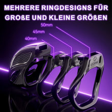 Load image into Gallery viewer, App-gesteuertes E-stim Keuschheitskäfig Peniskäfig Penis Bondage mit 10 Frequenz