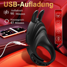 Load image into Gallery viewer, Sex Toys Anneau Penien - Anneau Homme Sextoyse Homme Sex et Rabbit, 7 Modes Sextoyse Couple Plaisir Anneaux de Pénis, Sextoy Anneau Vibrant Pénis Clitoridienne Sex Toyspour Pour Homme Sex Toýs Couple