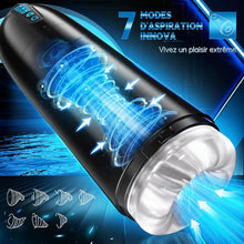 Load image into Gallery viewer, Masturbeuse Homme Sex Toys, Masturbateurs Masculins Mains Libres avec 7 Modes d'aspiration et 7 Modes de Rotation, Masturbateur Automatique Vaginette Ultra Réaliste Sextoyse Homme Sex Manuels