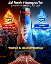 Load image into Gallery viewer, Pompe à Pénis Sextoyse Homme Sex Toys, APP Pompe à Vide Électrique Manuelle &amp; Automatique avec 8 d'Aspiration Masturbateurs Masculins, Sex Toyspour Pour Homme Masturbateur avec Vaginette Silicone