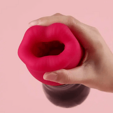 Load image into Gallery viewer, BeadGrip Licker Male Masturbator with Licking &amp; Vibration