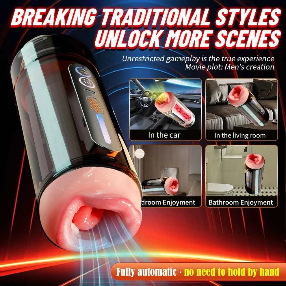 Turbo Stroker - Masturbateur masculin vibrant