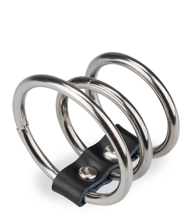 Dreifach-Cockring aus Metall