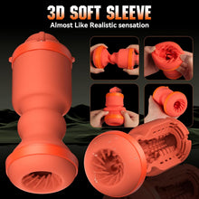 Load image into Gallery viewer, Heated Male Masturbator &amp; Penis Pump — Upgraded 5-in-1 Male Sex Toy with 9 Built-in Modes