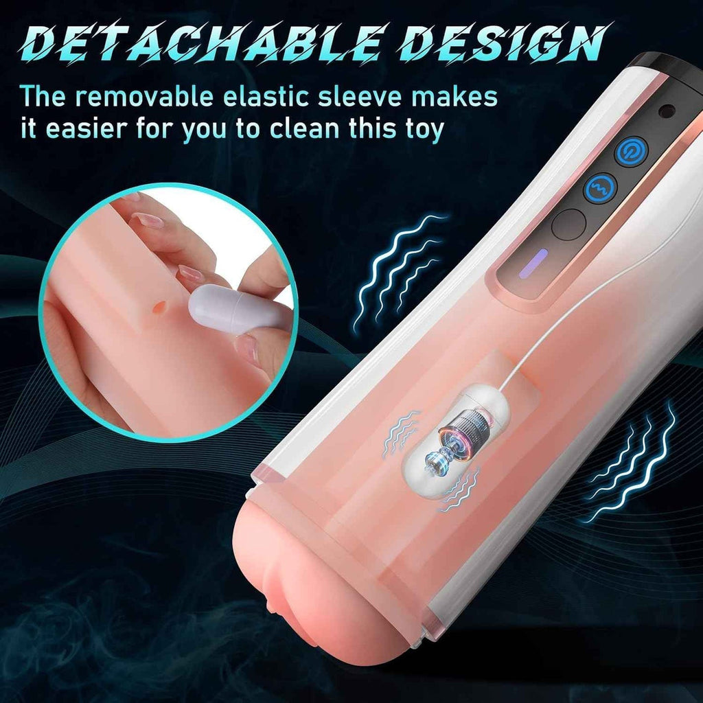 Desire Flow – Vibrierender Masturbator-Becher